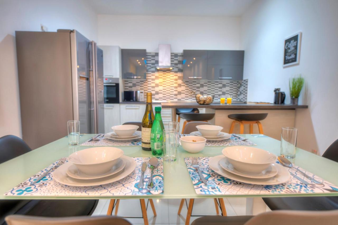 Spacious And Beautifully Furnished 3 Bedrooms/3Bathrooms Apartment With 2 Balconies Wvid1-1 Gzira Exterior foto